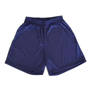 Short deportivo azul marino