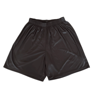 Short deportivo negro liso